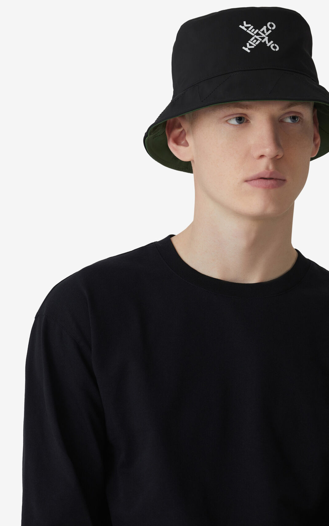 Chapeau Kenzo Homme Sport Little X Noir DJKHM-9840